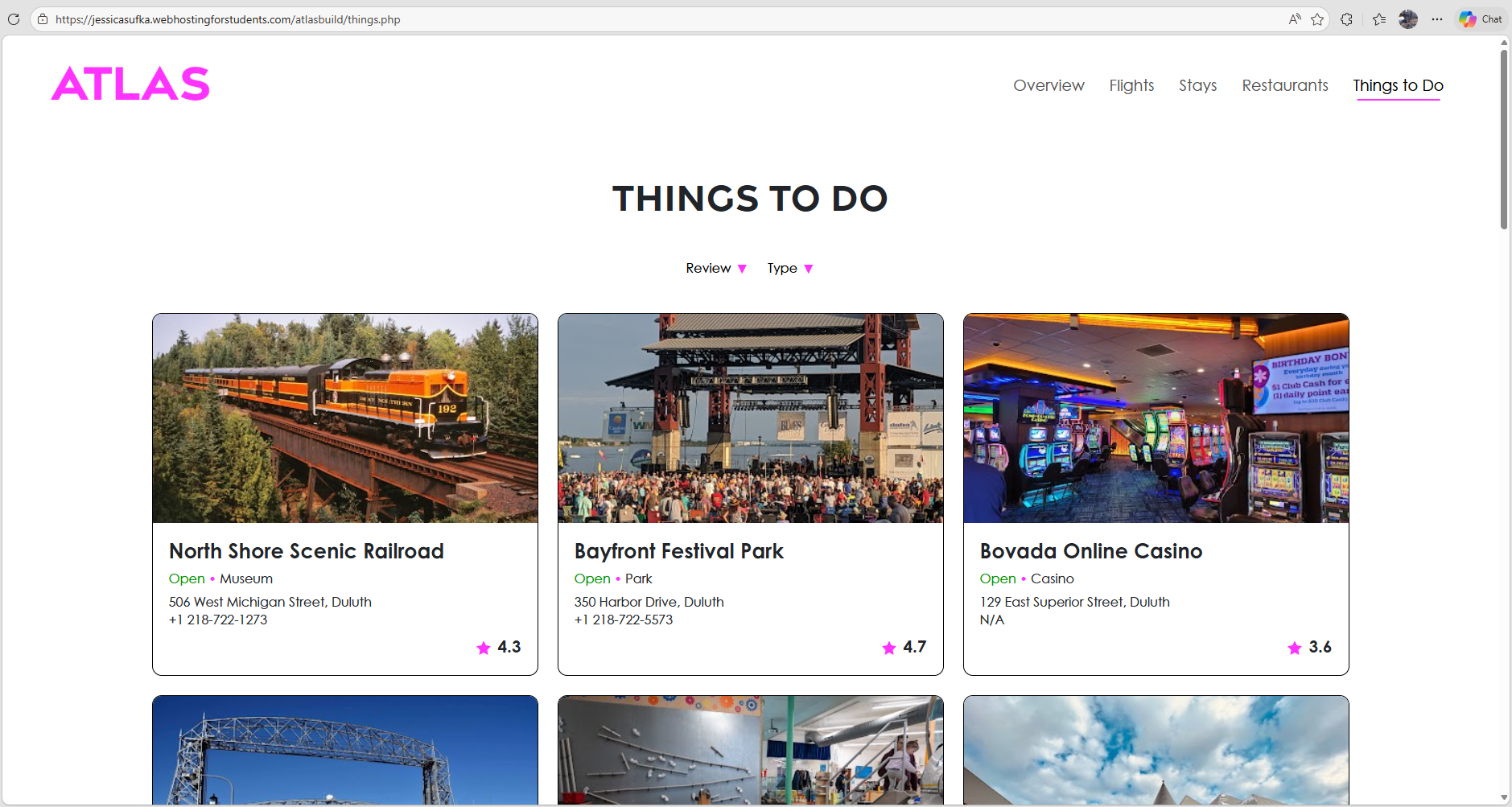 Things to Do