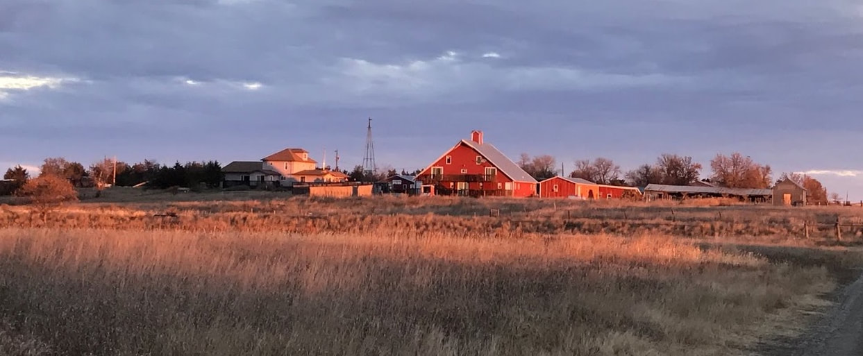 Overlooking Medicine Creek Pheasant Ranch Farm